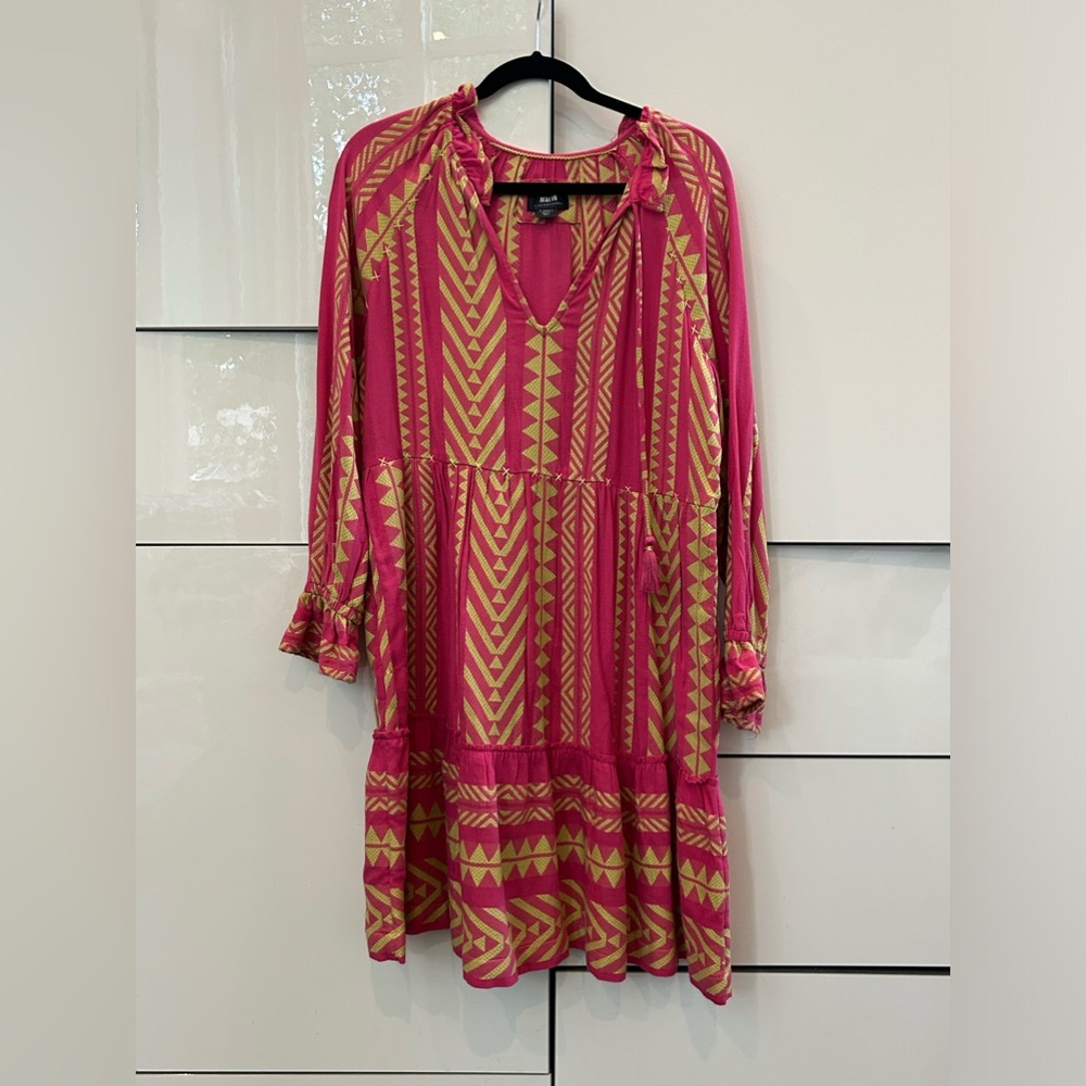 Anthropologie Maeve dress pink S xs